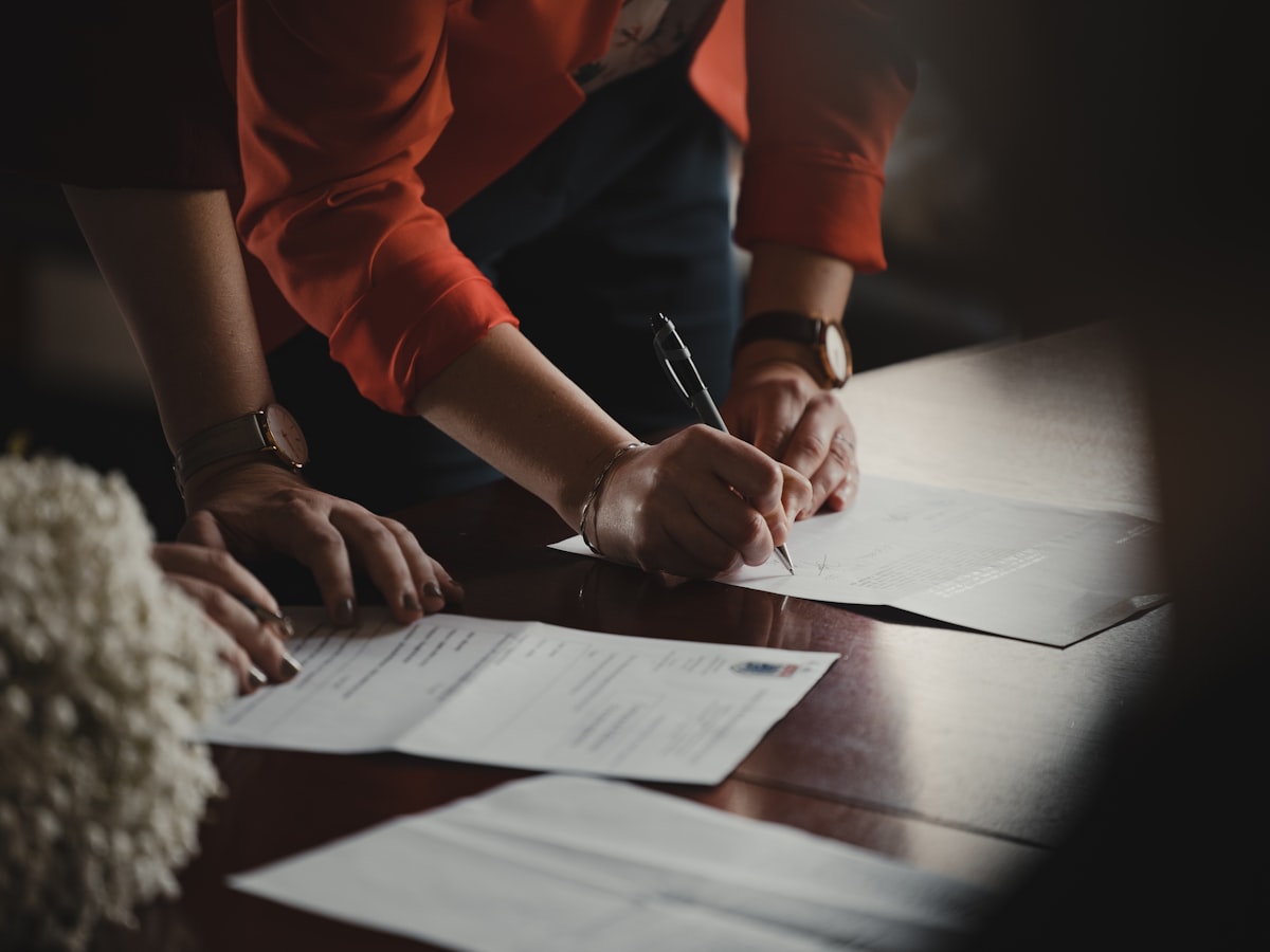 Secure document signing