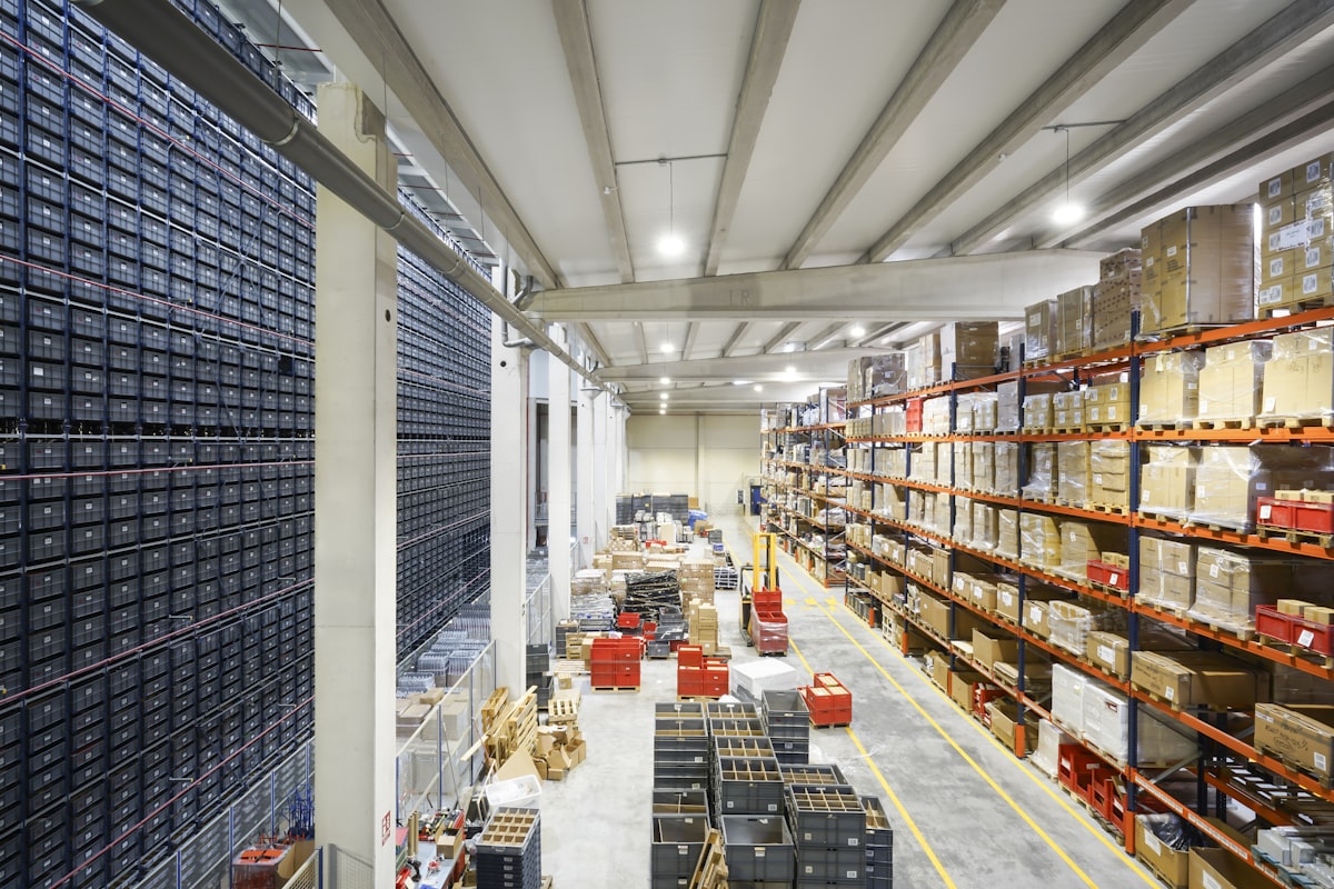 Warehouse boxes
